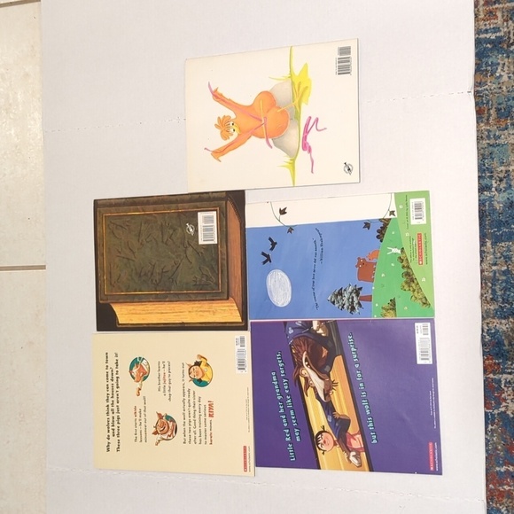 Scholastic Misc. Authors Fairy Tale Fictional Lot of 5 Paperback Books - Used - Picture 5 of 10